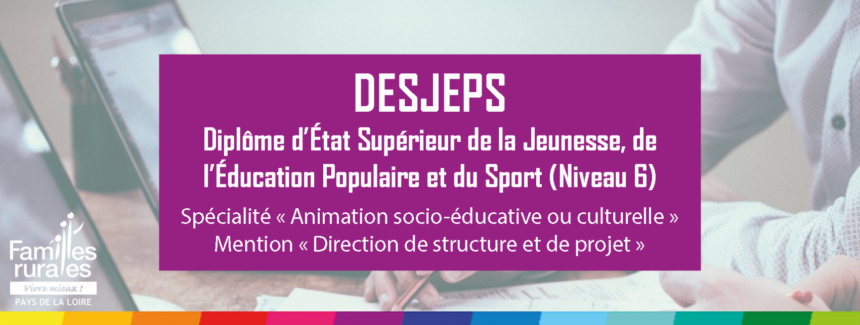 DESJEPS | Fédération Régionale des Pays de la Loire